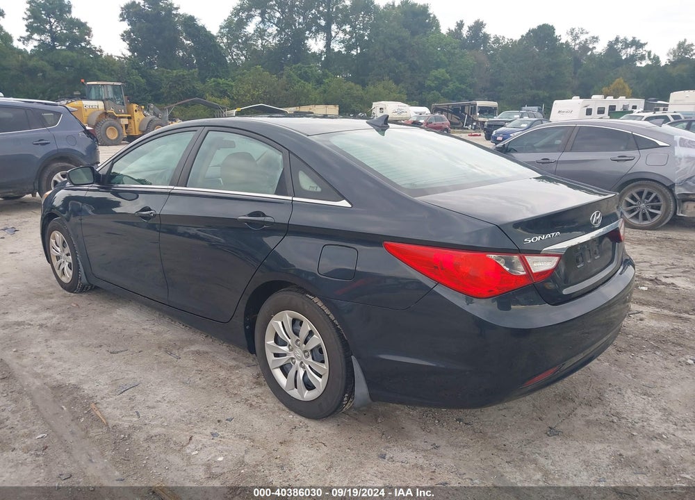 2011 HYUNDAI SONATA GLS VIN: 5NPEB4ACXBH129384