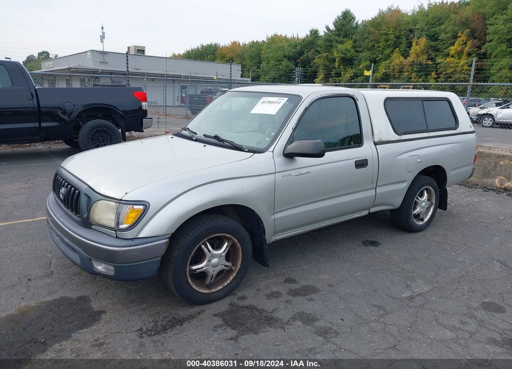 2004 TOYOTA TACOMA VIN: 5TENL42N04Z465106