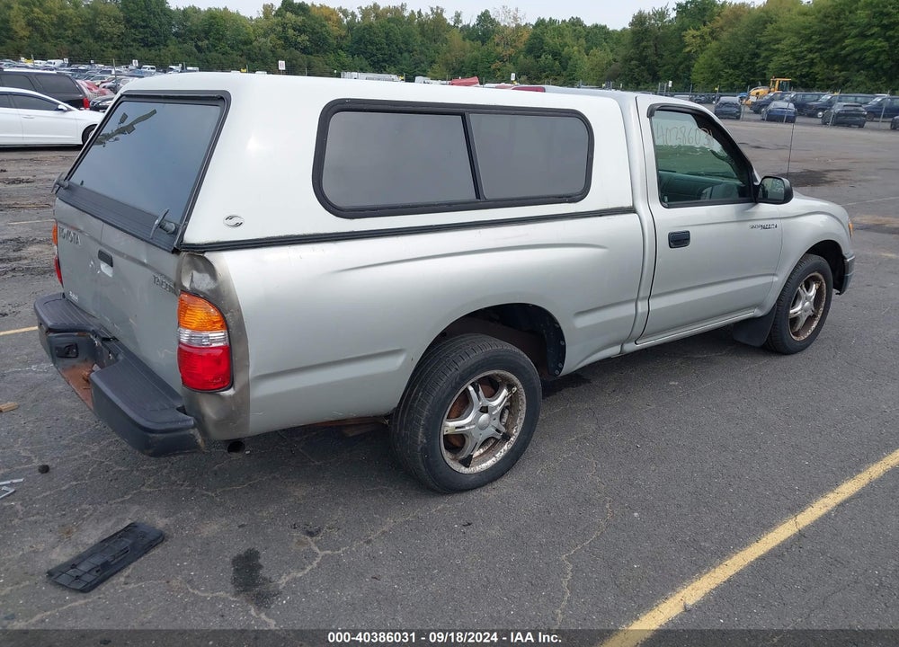 2004 TOYOTA TACOMA VIN: 5TENL42N04Z465106