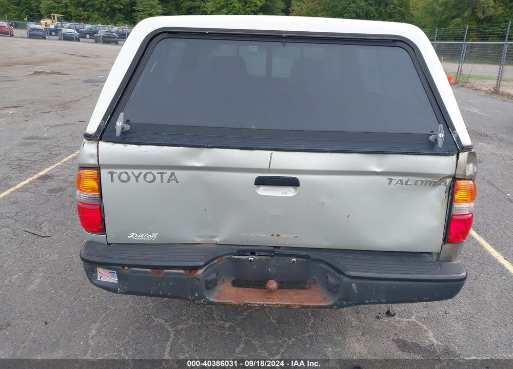 2004 TOYOTA TACOMA VIN: 5TENL42N04Z465106