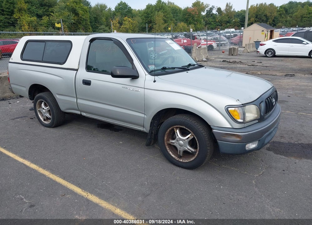 2004 TOYOTA TACOMA VIN: 5TENL42N04Z465106