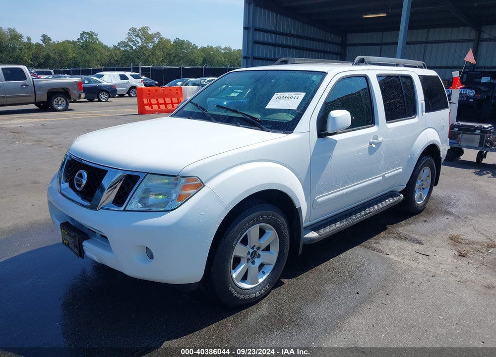 2012 NISSAN PATHFINDER SV VIN: 5N1AR1NN8CC604561