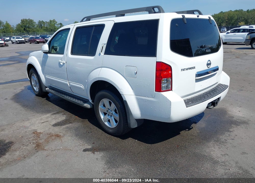 2012 NISSAN PATHFINDER SV VIN: 5N1AR1NN8CC604561