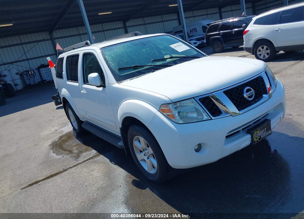 2012 NISSAN PATHFINDER SV VIN: 5N1AR1NN8CC604561