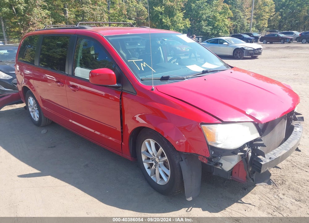 2013 DODGE GRAND CARAVAN SXT VIN: 2C4RDGCG3DR648313