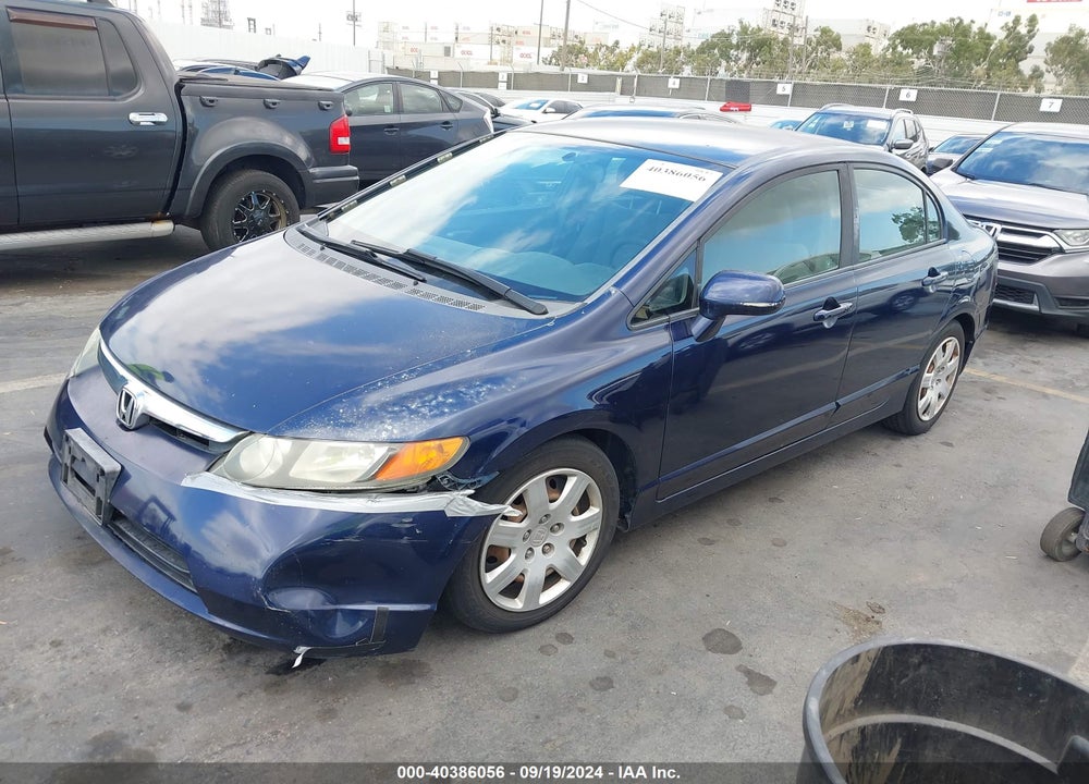 2007 HONDA CIVIC LX VIN: 2HGFA16537H511158