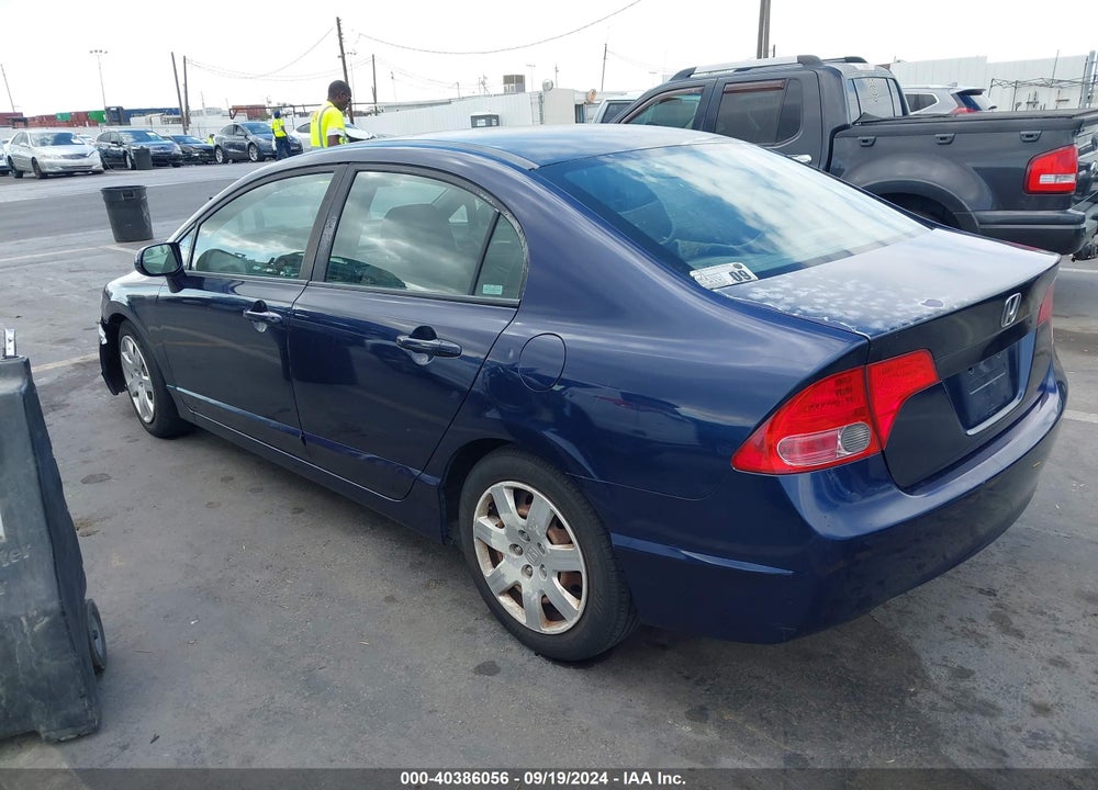 2007 HONDA CIVIC LX VIN: 2HGFA16537H511158