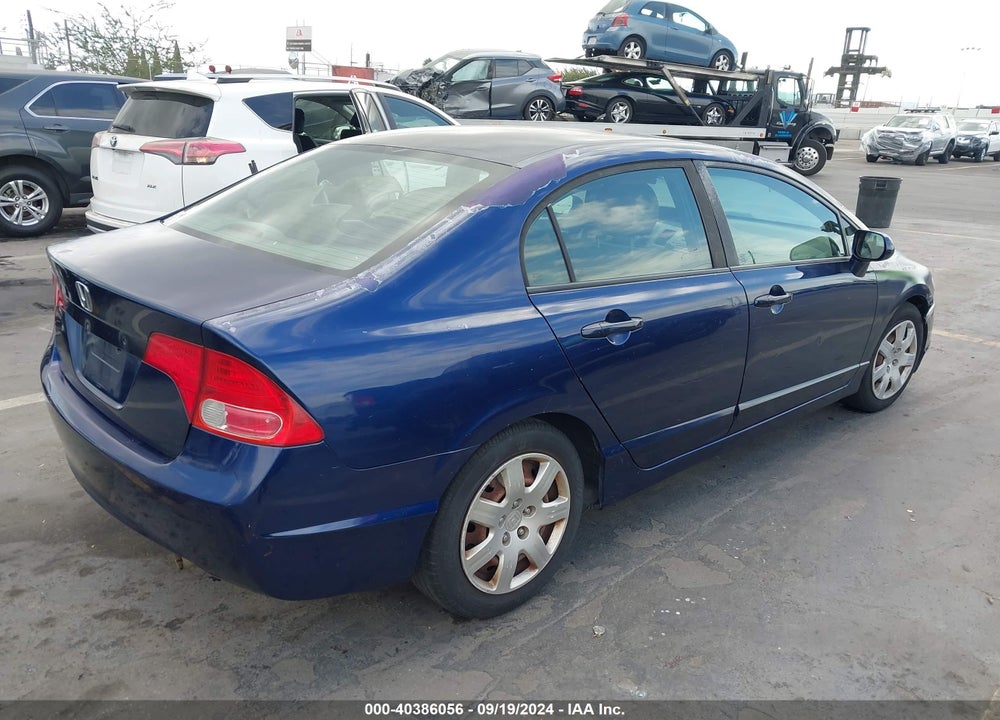 2007 HONDA CIVIC LX VIN: 2HGFA16537H511158