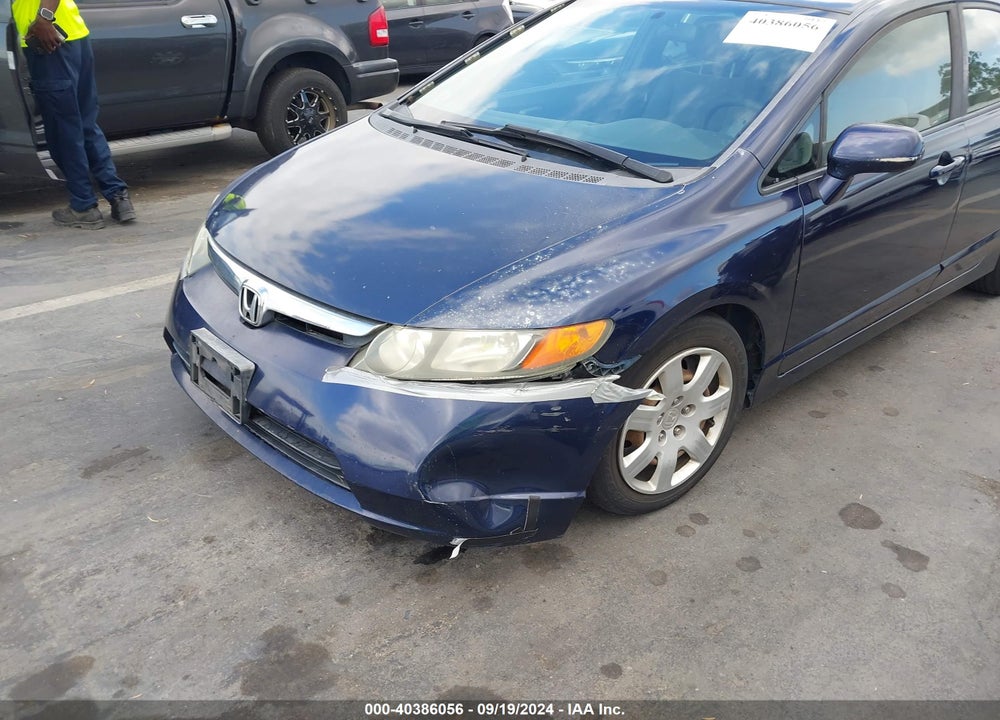 2007 HONDA CIVIC LX VIN: 2HGFA16537H511158