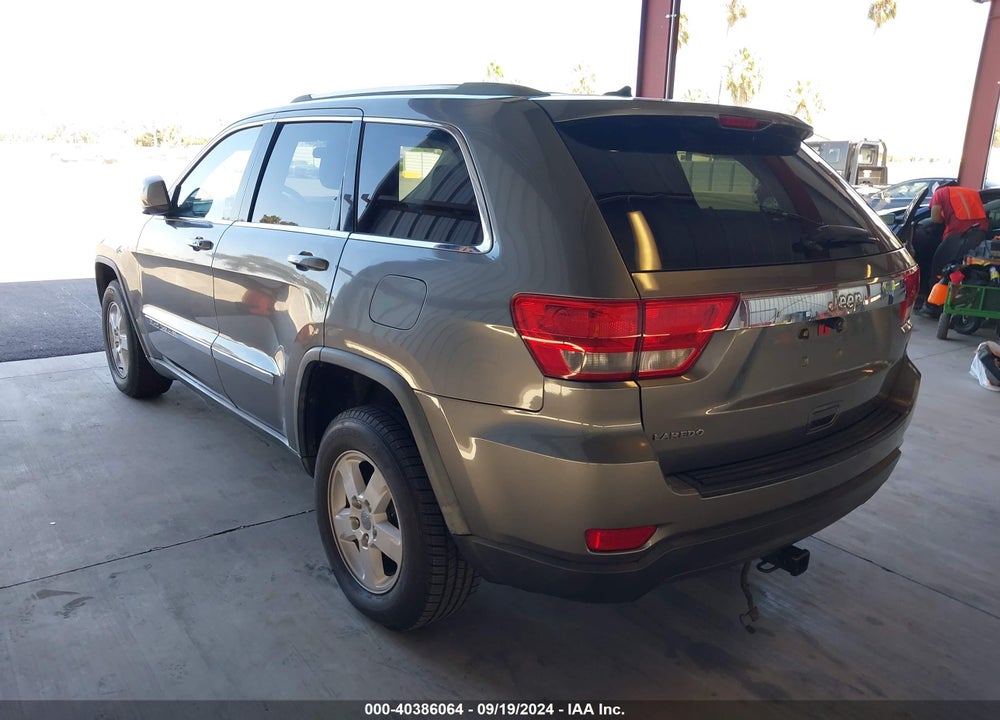 2012 JEEP GRAND CHEROKEE LAREDO VIN: 1C4RJEAGXCC119934