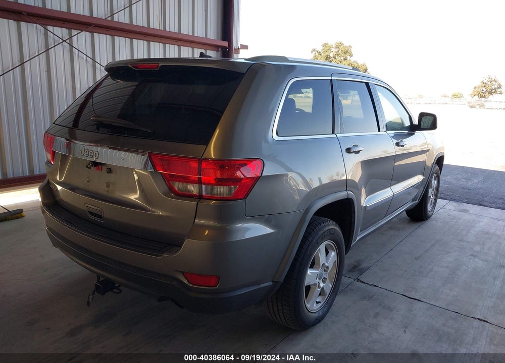 2012 JEEP GRAND CHEROKEE LAREDO VIN: 1C4RJEAGXCC119934