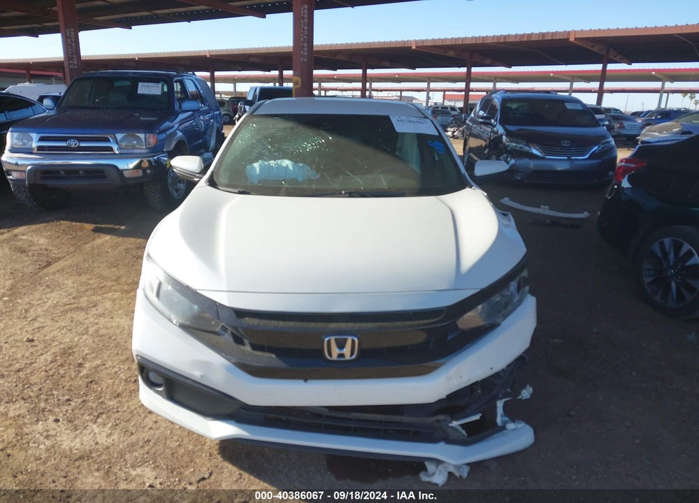 2020 HONDA CIVIC SPORT VIN: 2HGFC2F83LH589105
