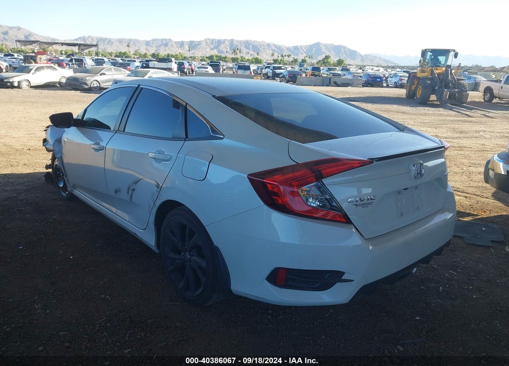 2020 HONDA CIVIC SPORT VIN: 2HGFC2F83LH589105
