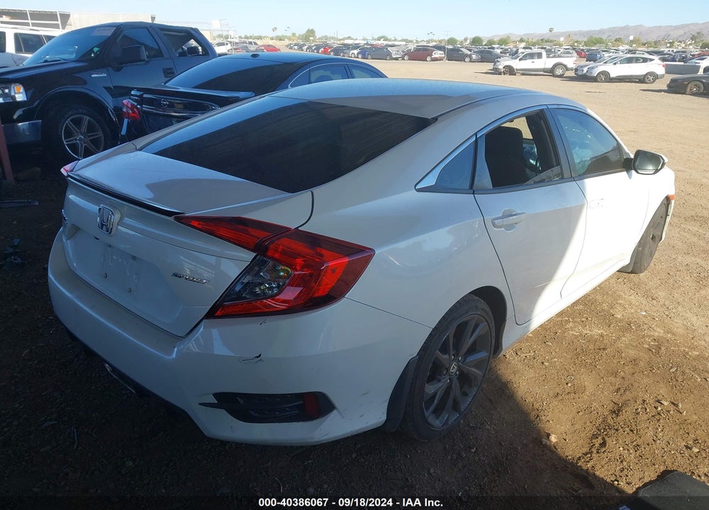 2020 HONDA CIVIC SPORT VIN: 2HGFC2F83LH589105