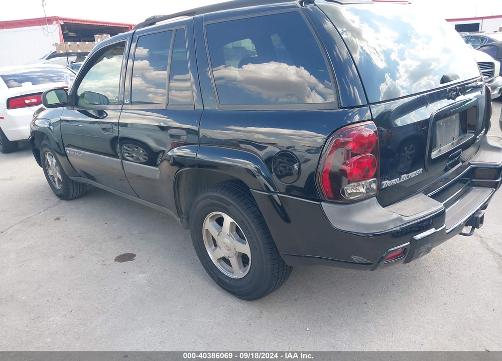 2004 CHEVROLET TRAILBLAZER LS VIN: 1GNDS13SX42149063