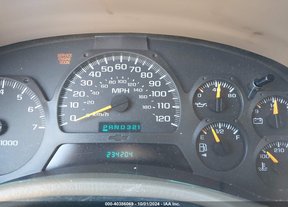2004 CHEVROLET TRAILBLAZER LS VIN: 1GNDS13SX42149063