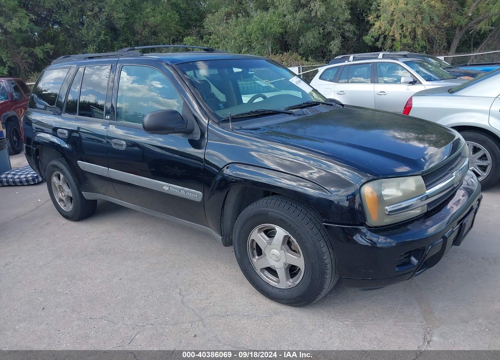 2004 CHEVROLET TRAILBLAZER LS VIN: 1GNDS13SX42149063