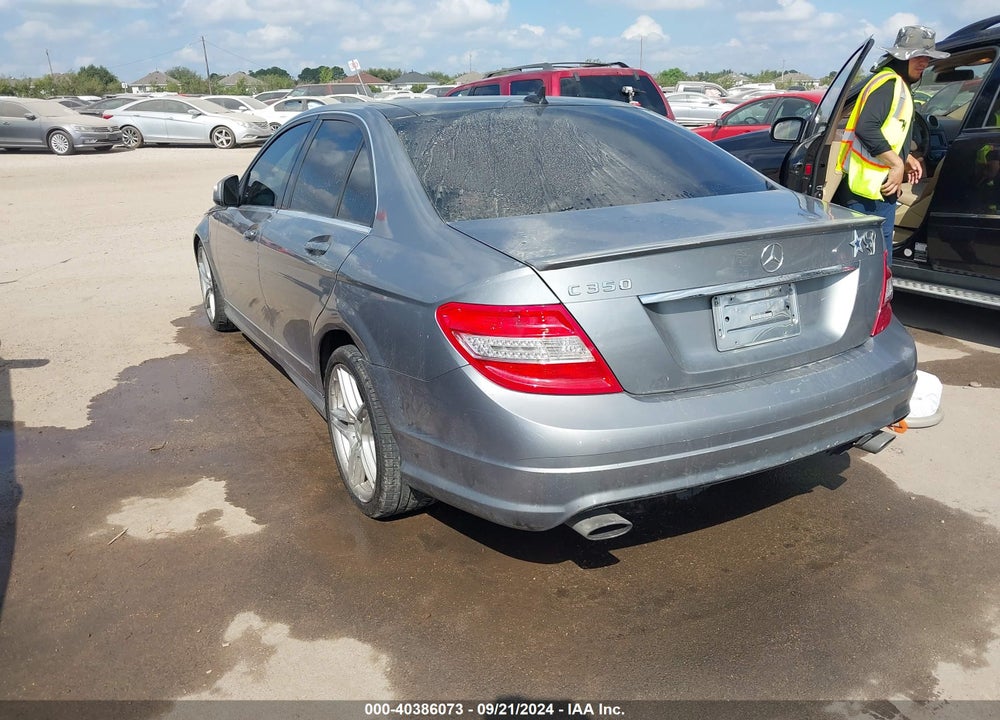 2008 MERCEDES-BENZ C 350 SPORT VIN: WDDGF56X08R030756