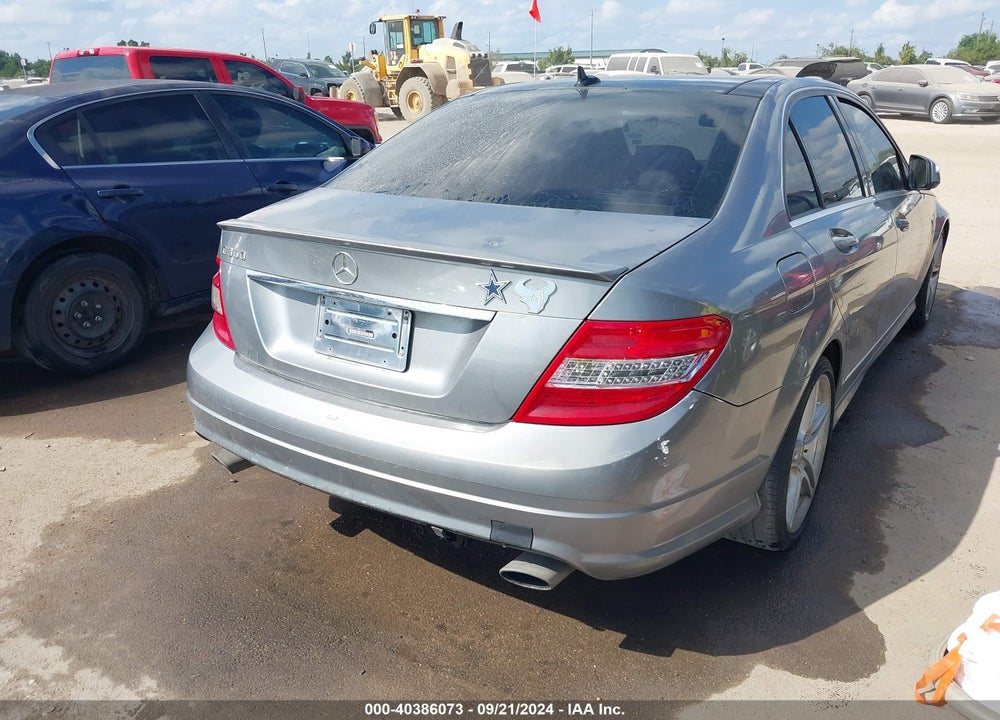2008 MERCEDES-BENZ C 350 SPORT VIN: WDDGF56X08R030756