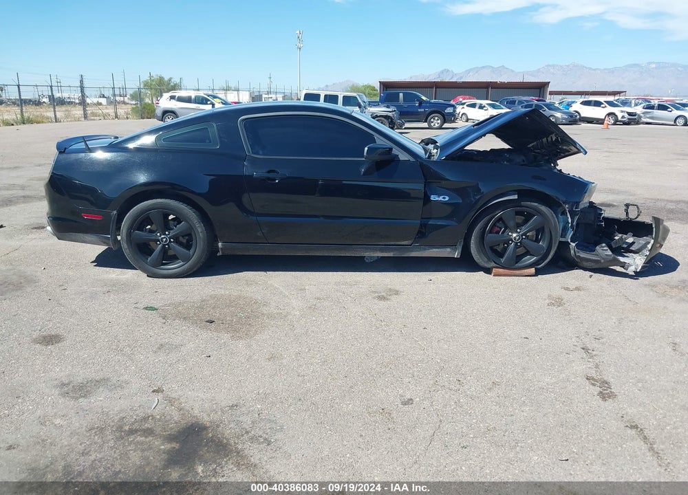 2014 FORD MUSTANG GT PREMIUM VIN: 1ZVBP8CF8E5207858