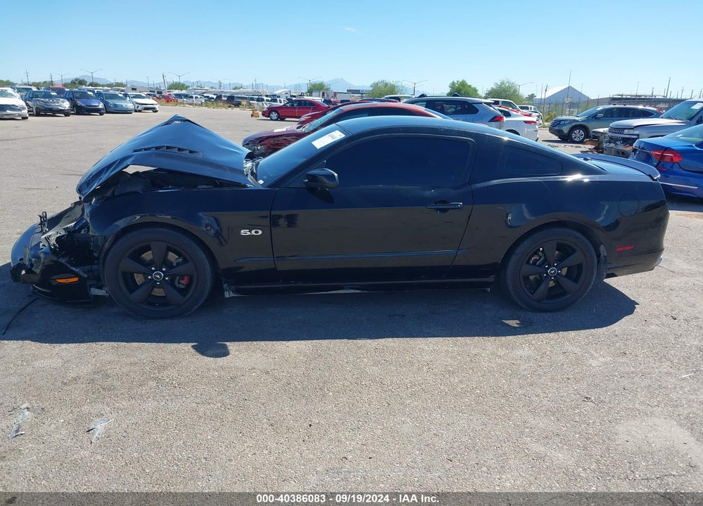 2014 FORD MUSTANG GT PREMIUM VIN: 1ZVBP8CF8E5207858