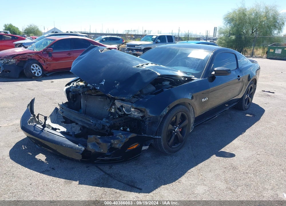 2014 FORD MUSTANG GT PREMIUM VIN: 1ZVBP8CF8E5207858