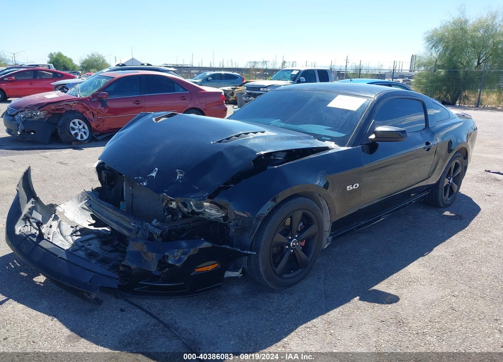 2014 FORD MUSTANG GT PREMIUM VIN: 1ZVBP8CF8E5207858