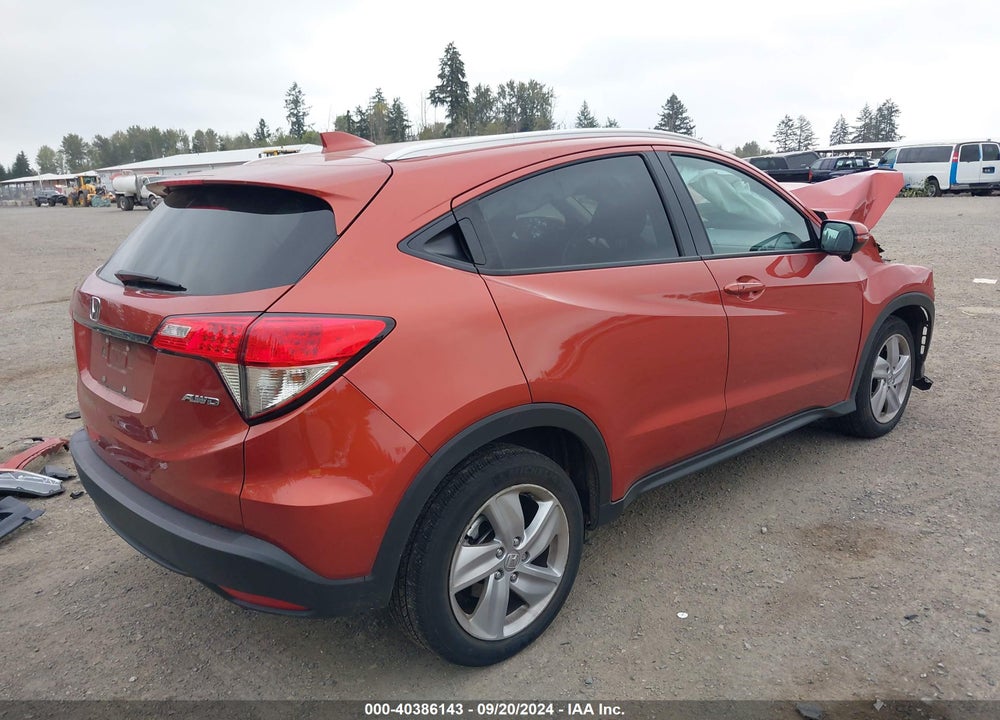 2020 HONDA HR-V AWD EX VIN: 3CZRU6H55LM708660