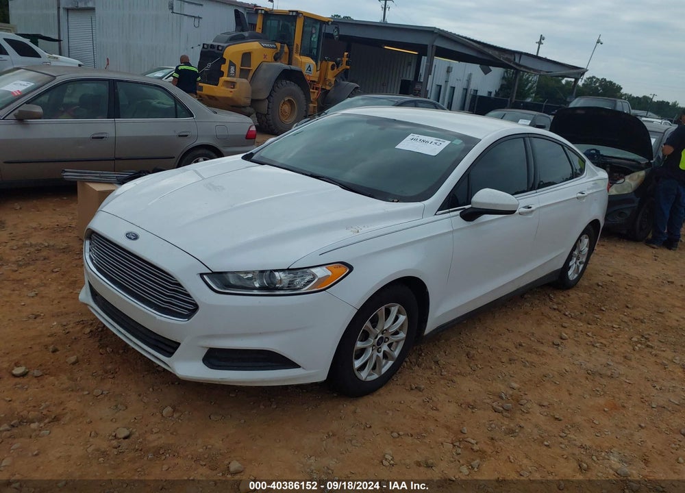 2015 FORD FUSION S VIN: 3FA6P0G70FR265699