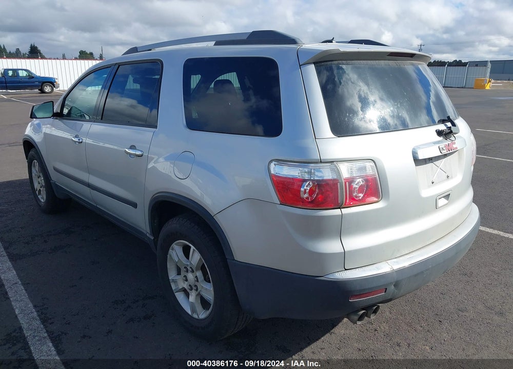 2010 GMC ACADIA SL VIN: 1GKLRKED6AJ185195