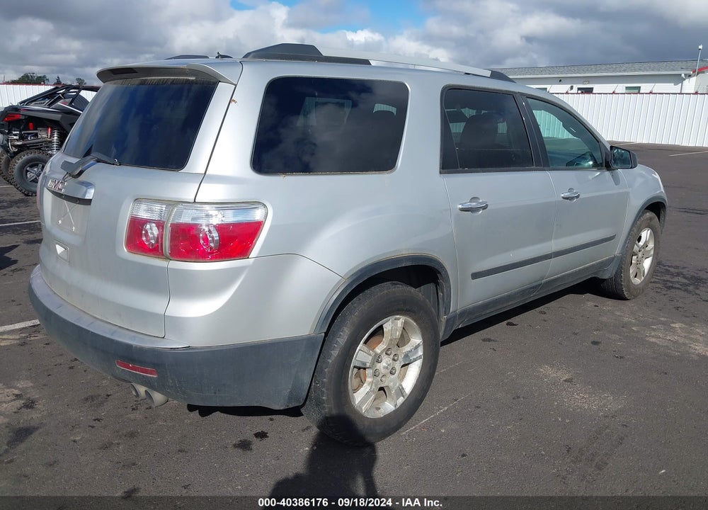 2010 GMC ACADIA SL VIN: 1GKLRKED6AJ185195