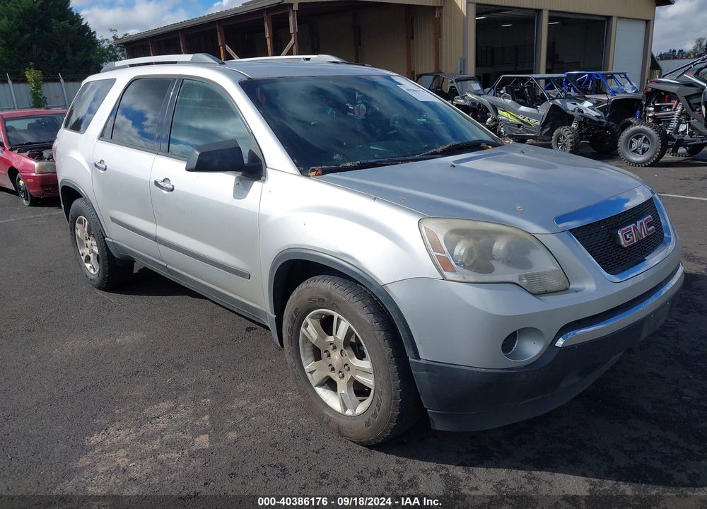 2010 GMC ACADIA SL VIN: 1GKLRKED6AJ185195