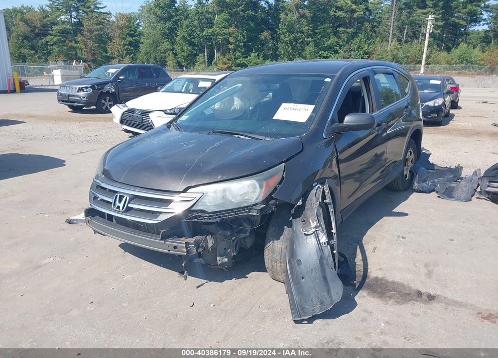 2013 HONDA CR-V LX VIN: 5J6RM4H37DL054329