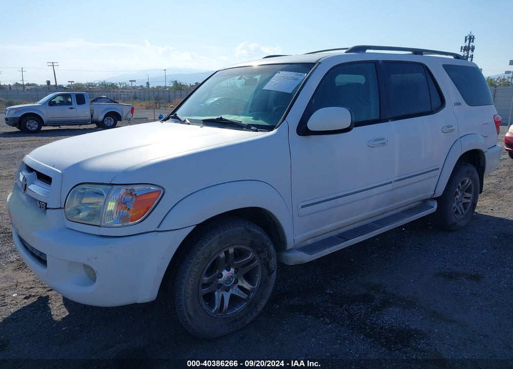 2005 TOYOTA SEQUOIA SR5 V8 VIN: 5TDBT44A25S256350