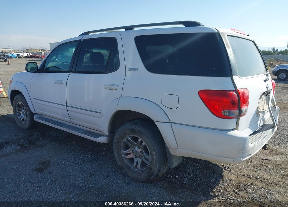 2005 TOYOTA SEQUOIA SR5 V8 VIN: 5TDBT44A25S256350