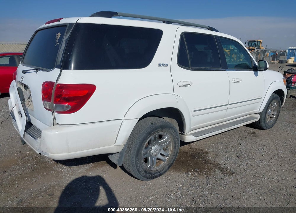 2005 TOYOTA SEQUOIA SR5 V8 VIN: 5TDBT44A25S256350