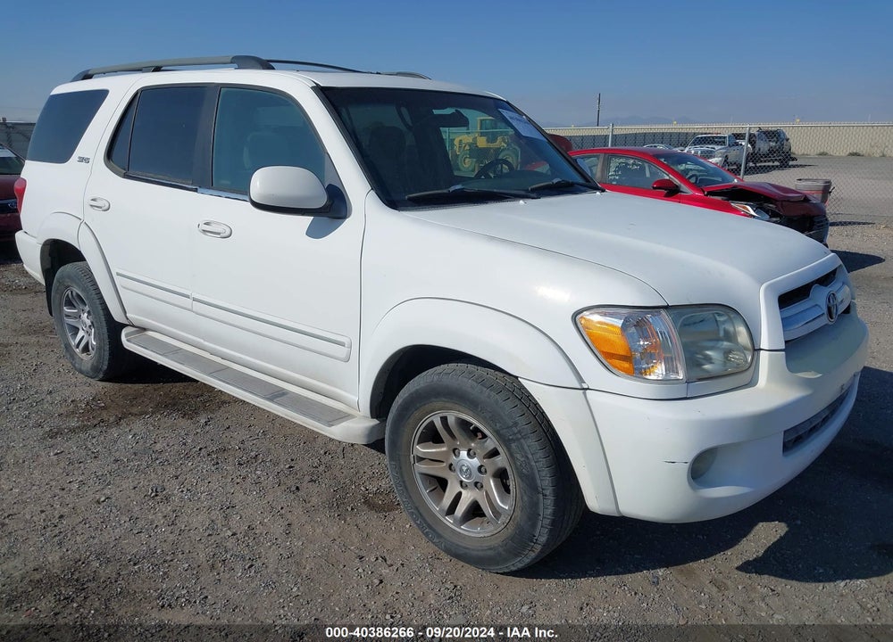 2005 TOYOTA SEQUOIA SR5 V8 VIN: 5TDBT44A25S256350