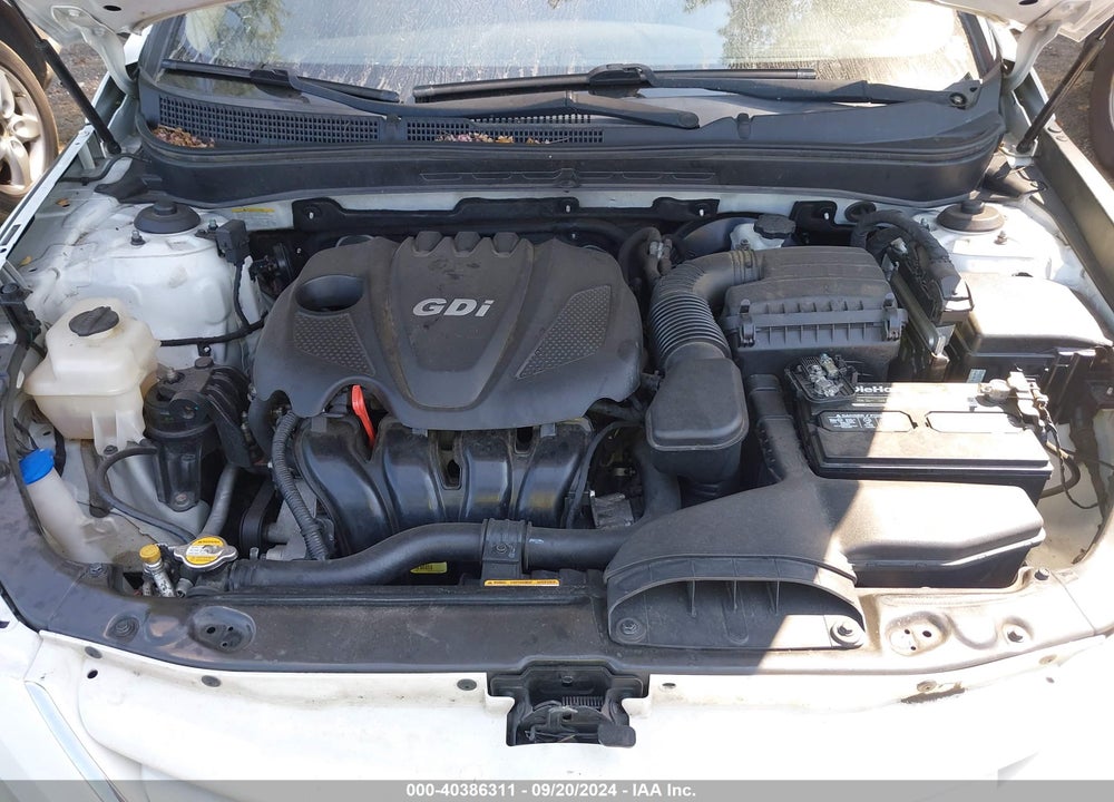 2012 HYUNDAI SONATA GLS VIN: 5NPEB4AC6CH404198