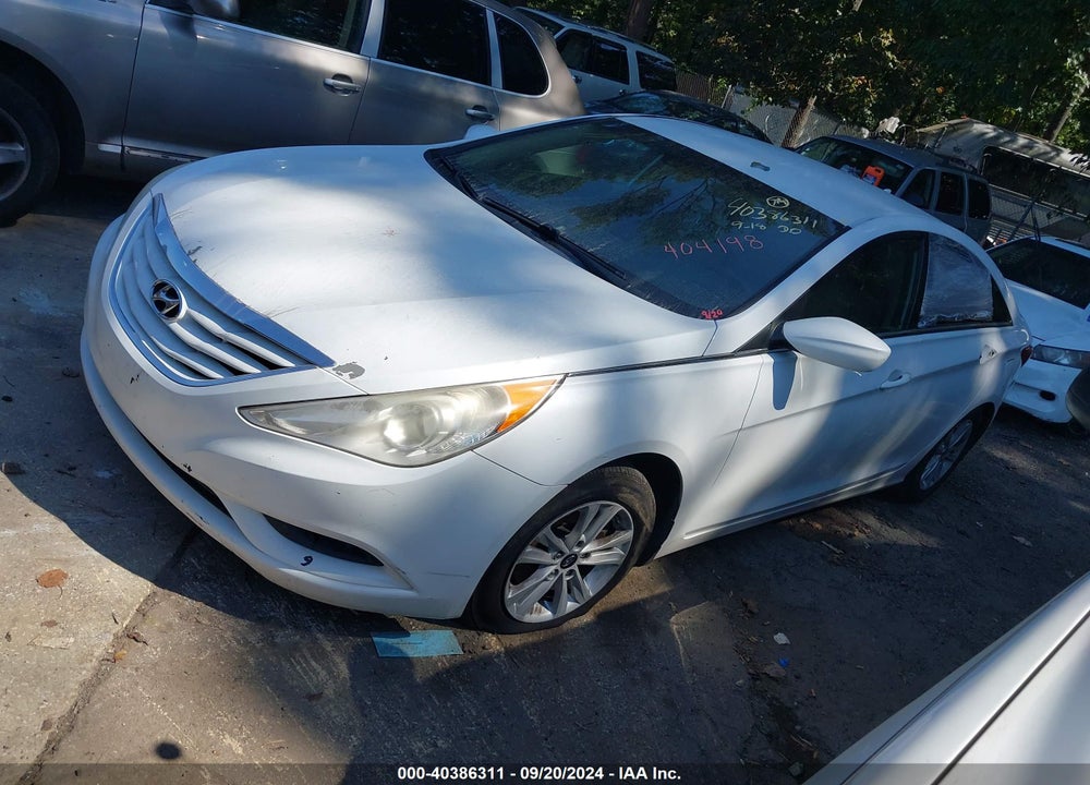 2012 HYUNDAI SONATA GLS VIN: 5NPEB4AC6CH404198