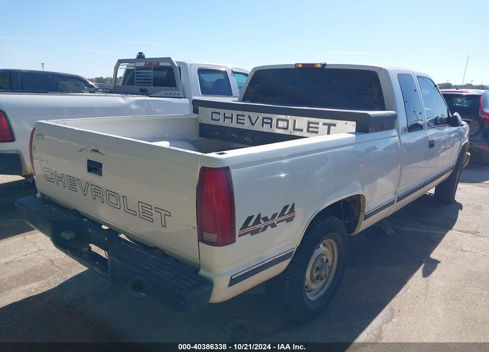 1998 CHEVROLET K1500 FLEETSIDE VIN: 1GCEK19M3WE234835