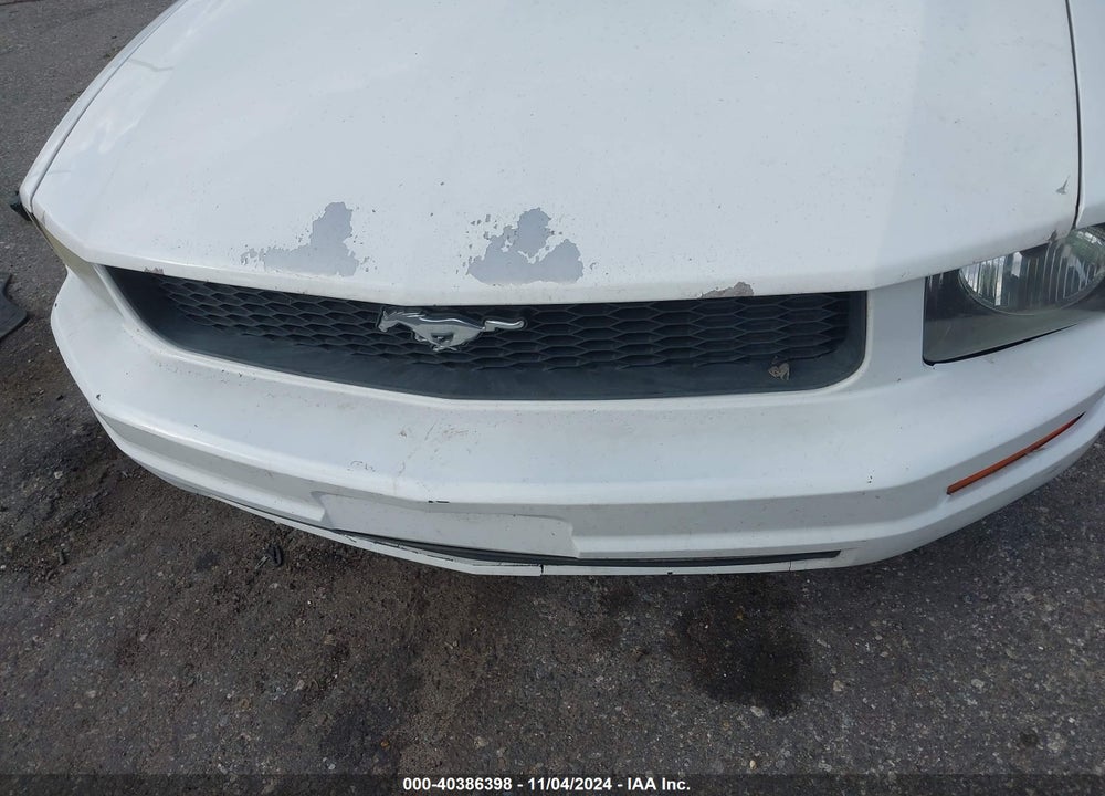 2006 FORD MUSTANG V6 VIN: 1ZVFT84N765189101