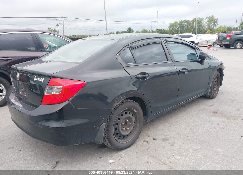 2012 HONDA CIVIC EX VIN: 19XFB2F88CE378785