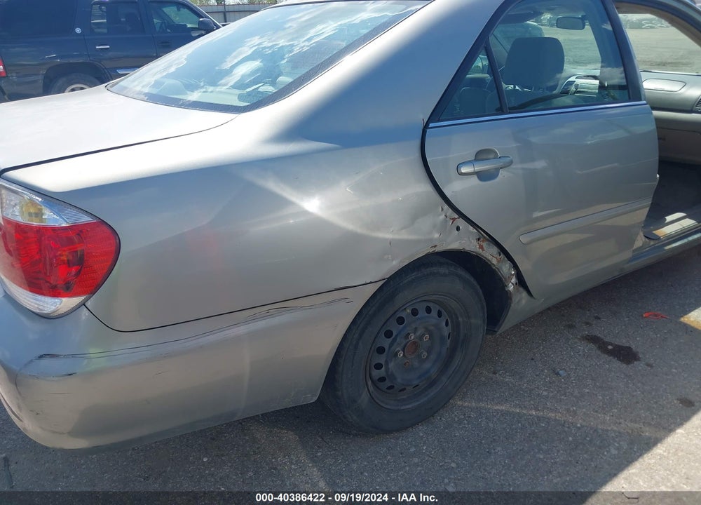 2006 TOYOTA CAMRY LE VIN: 4T1BE32K36U664784