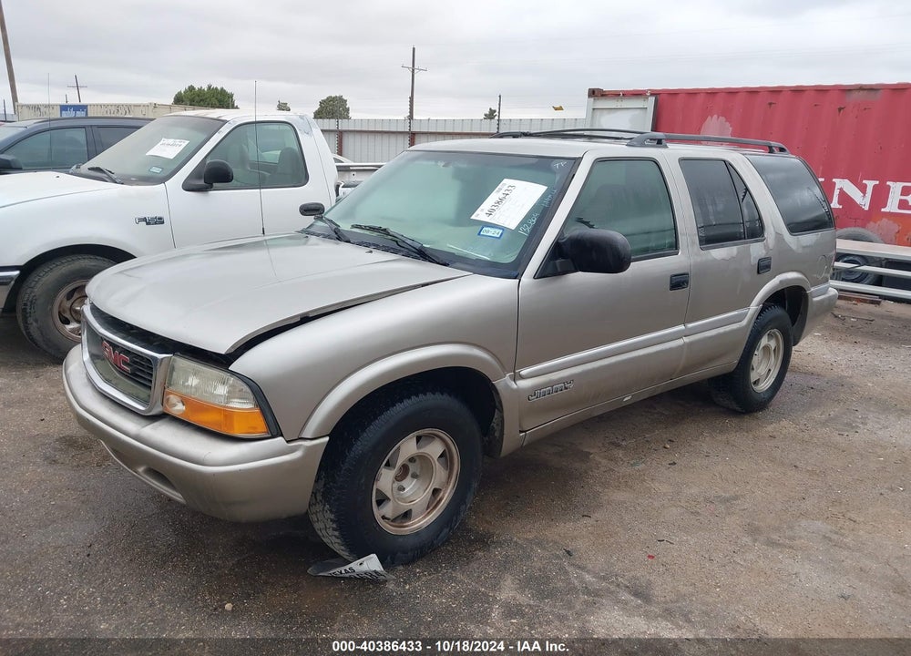 2000 GMC JIMMY SLT VIN: 1GKCS13W4Y2132809