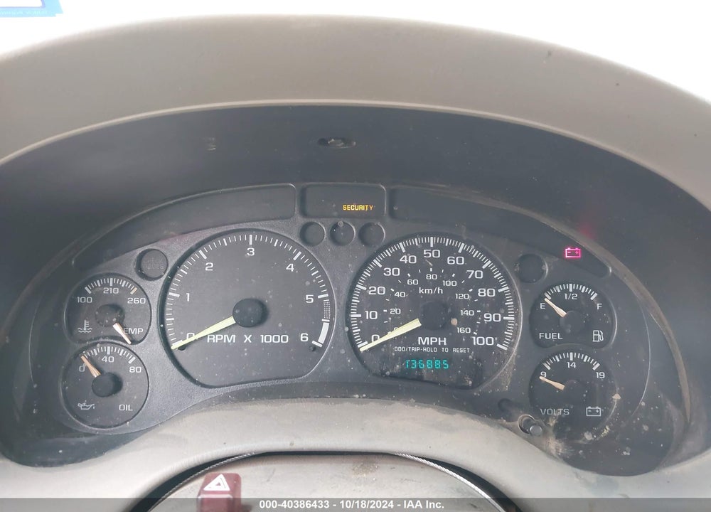 2000 GMC JIMMY SLT VIN: 1GKCS13W4Y2132809