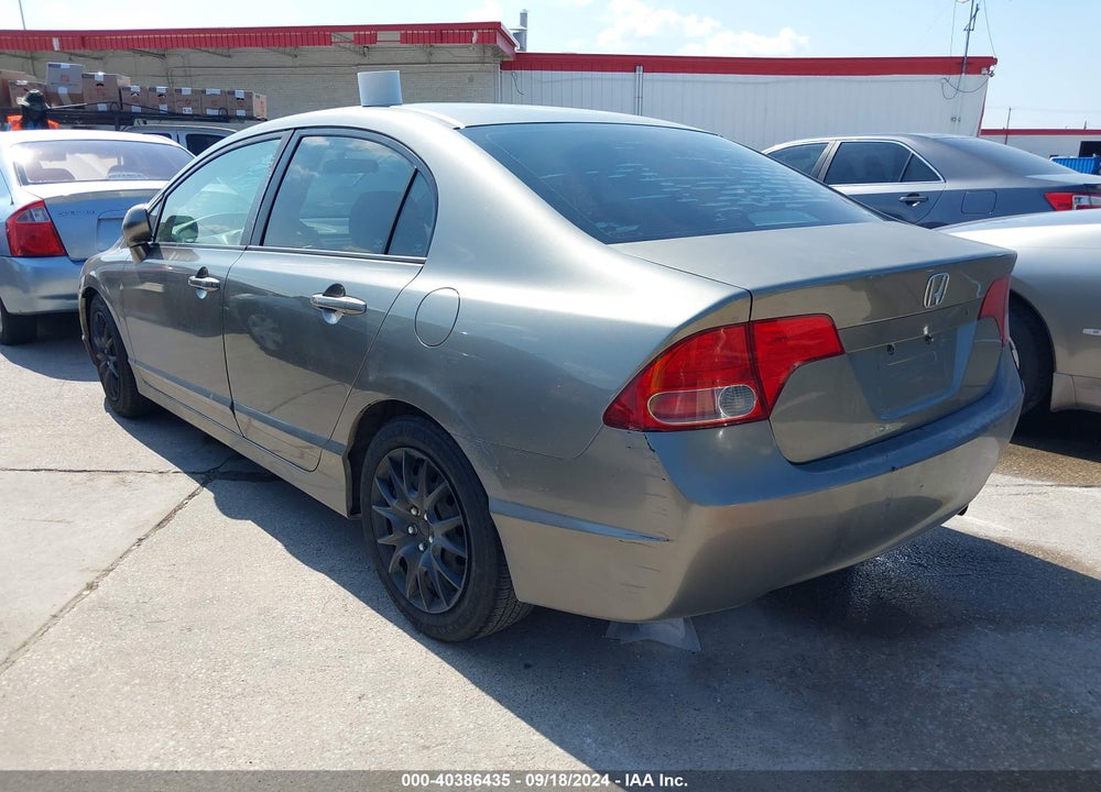 2007 HONDA CIVIC LX VIN: 1HGFA165X7L077937