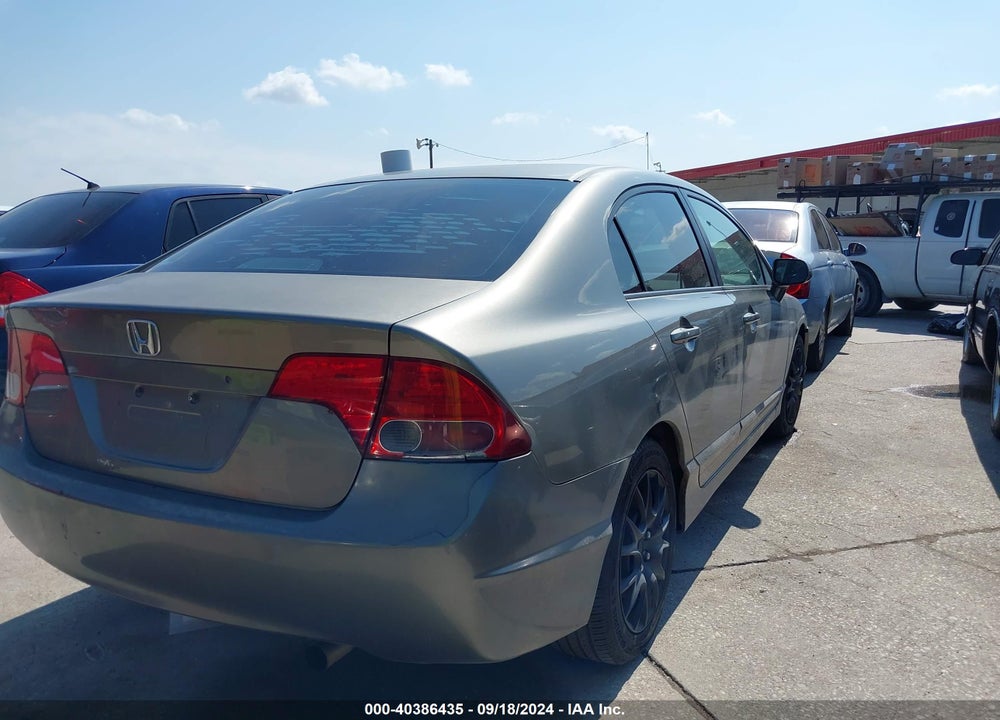 2007 HONDA CIVIC LX VIN: 1HGFA165X7L077937