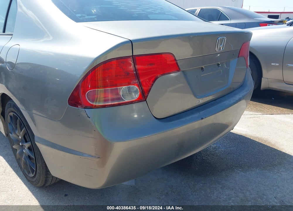 2007 HONDA CIVIC LX VIN: 1HGFA165X7L077937