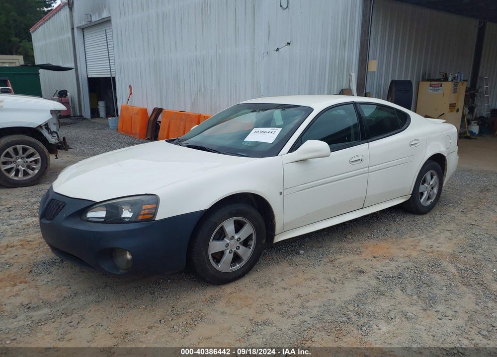 2008 PONTIAC GRAND PRIX VIN: 2G2WP552981141635