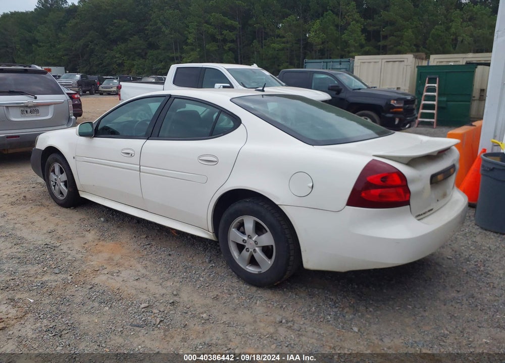 2008 PONTIAC GRAND PRIX VIN: 2G2WP552981141635